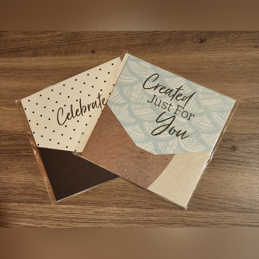2-Pack 5x5 Gifting Envelopes NEW